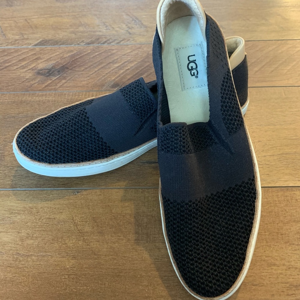 Black slip ons